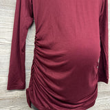 NEW LS Ruched Shirt Large