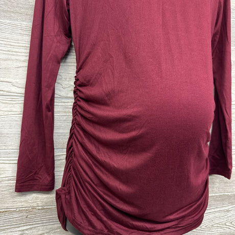 NEW LS Ruched Shirt Large