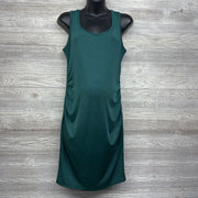 Ribbed Ruched Tank Dress Large