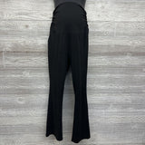 Ruched Full Panel Flare Pants Large
