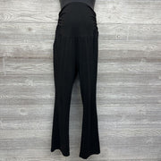 Ruched Full Panel Flare Pants Large