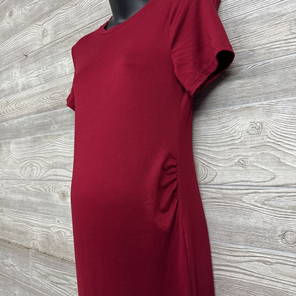 Ruched Maxi Dress Large