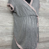 2 Pc Lace Trim Nursing PJs Large