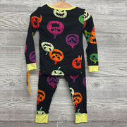 NEW 2 Pc LS PJs Pumpkins 3T