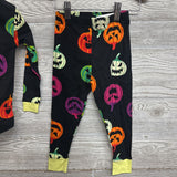 NEW 2 Pc LS PJs Pumpkins 3T