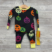 NEW 2 Pc LS PJs Pumpkins 12M