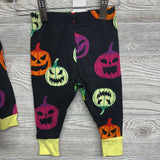 NEW 2 Pc LS PJs Pumpkins 12M