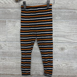 2 Pc LS Bamboo PJs Boo Stripes 3T *