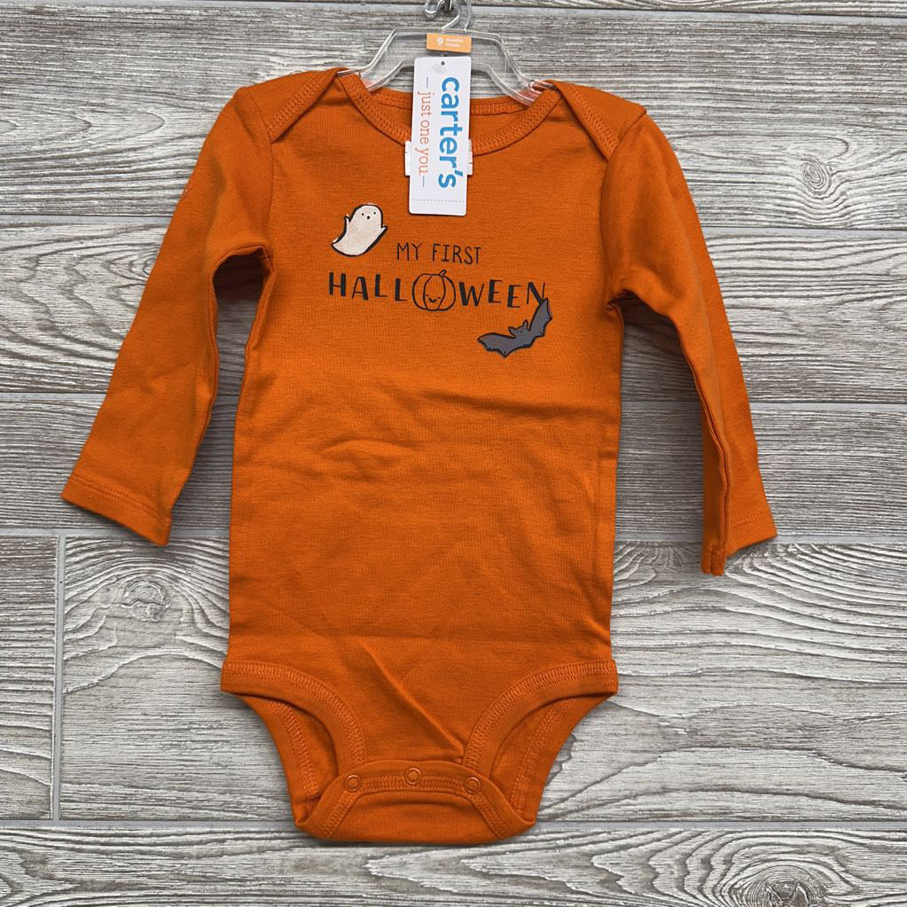 NEW LS Bodysuit My First Halloween 9M