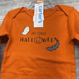 NEW LS Bodysuit My First Halloween 9M