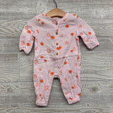 LS Gauze Outfit Pumpkins 0-3M