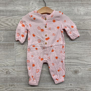 LS Gauze Outfit Pumpkins 0-3M