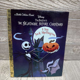 Little Golden Book The Nightmare Before Christmas I Am Jack Skellington