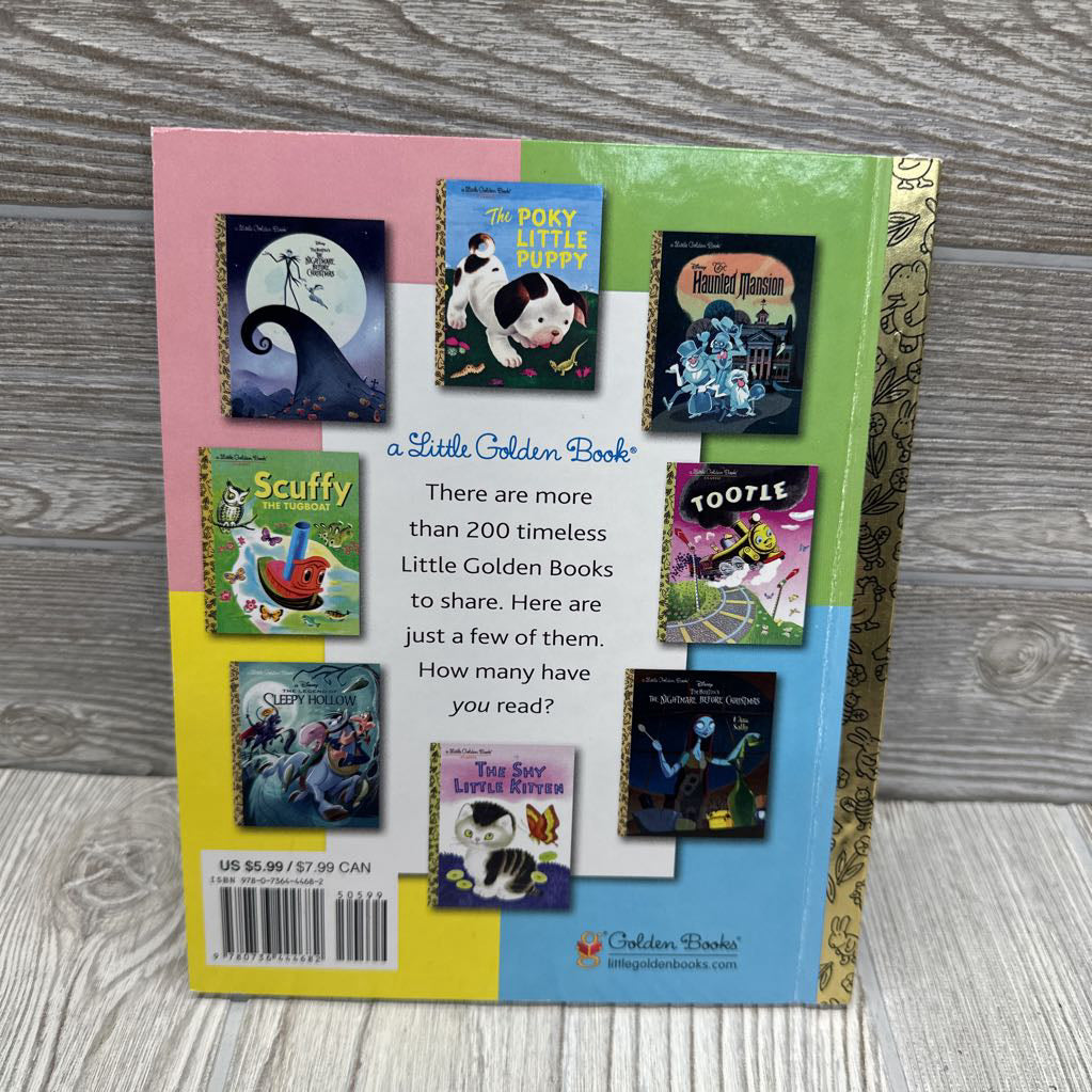Little Golden Book The Nightmare Before Christmas I Am Jack Skellington