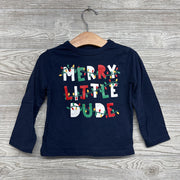 LS Shirt Merry Little Dude 2T
