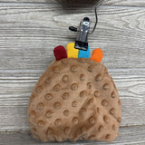 Minky Dot Turkey Outfit W/ Hat 6M