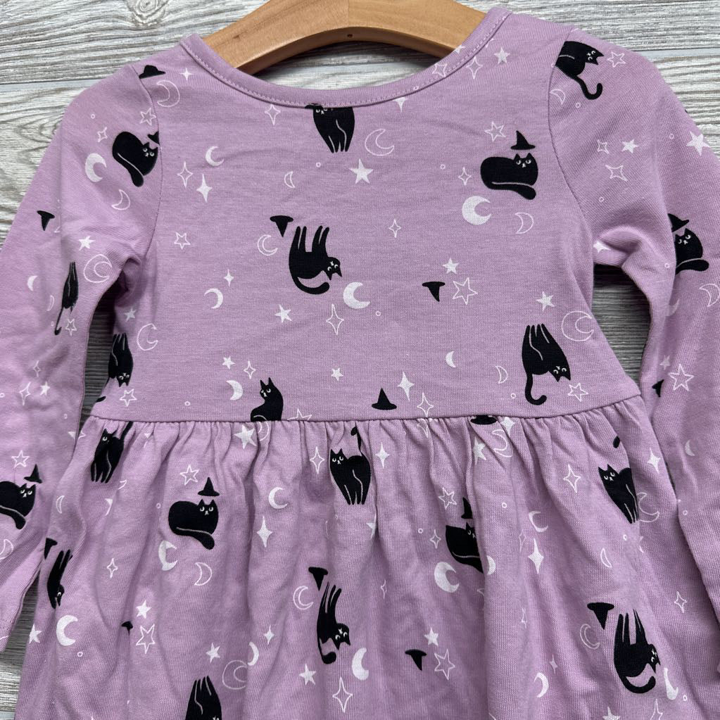 LS Dress Cats Witch Hats 2T