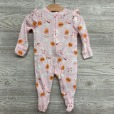 Sleeper Ghosts Pumpkins 3-6M