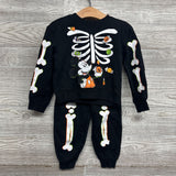 Crewneck & Joggers Mickey Mouse Skeleton 2T