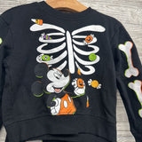 Crewneck & Joggers Mickey Mouse Skeleton 2T
