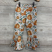 Bell Bottom Pants Pumpkins Flowers 4