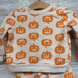 Crewneck & French Terry Joggers Pumpkins 6-9M