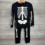 2 Pc LS Skeleton PJs 5T