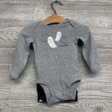 LS Bodysuit Little Boo & Pants Ghosts 3M