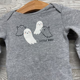 LS Bodysuit Little Boo & Pants Ghosts 3M