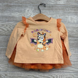 LS Shirt Trick Or Treat & Tulle Skirt 18M