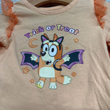 LS Shirt Trick Or Treat & Tulle Skirt 18M
