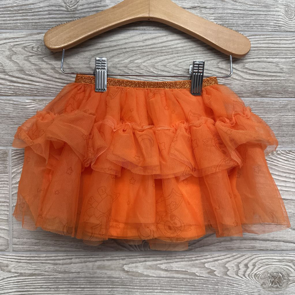 LS Shirt Trick Or Treat & Tulle Skirt 18M
