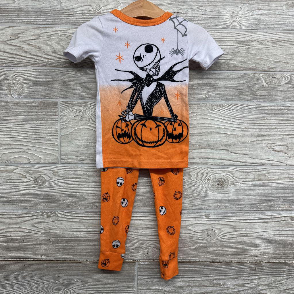 2 Pc PJs Jack Skellington 3T