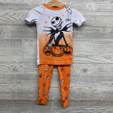 2 Pc PJs Jack Skellington 3T