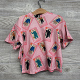 Handmade Ribbed Shirt & Shorts Scary Movie Characters 5T