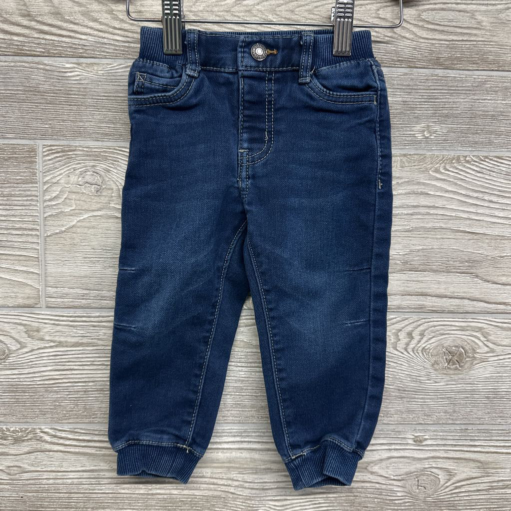 Knit Denim Joggers 18M