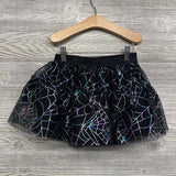 Tulle Skirt Foil Spider Webs 4-5