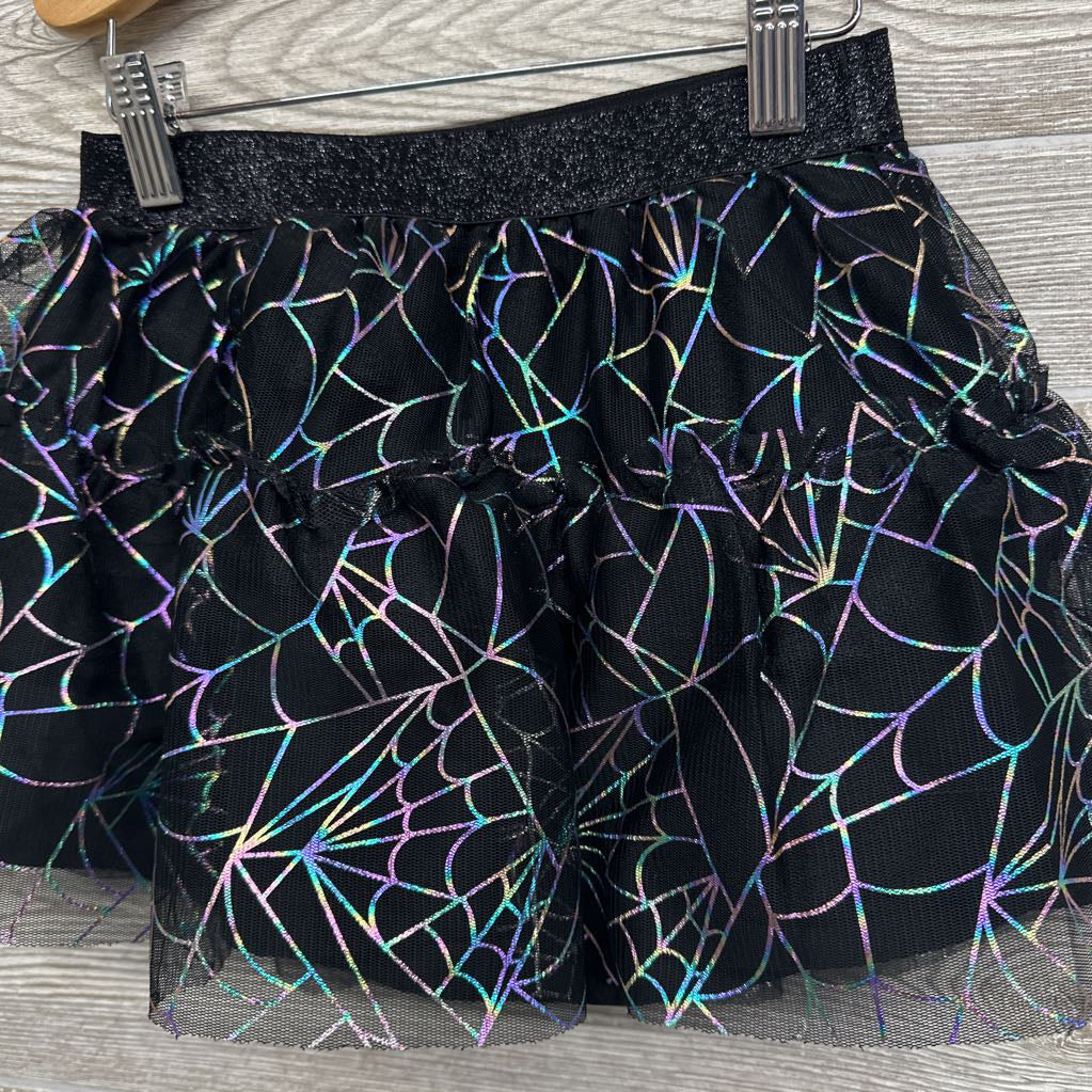 Tulle Skirt Foil Spider Webs 4-5