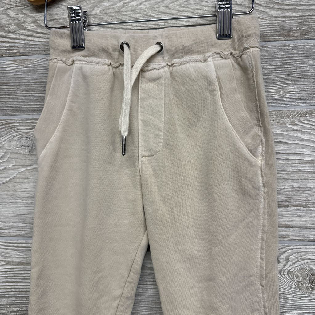 French Terry Drawstring Joggers Raw Trim 3T