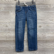 Pull On Drawstring Straight Jeans 5T