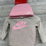NEW LS Shirt, Waffle Knit Footed Pants & Hat NB