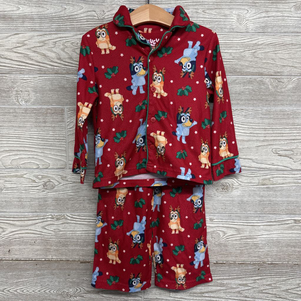 2 Pc LS Button Up PJs Stars *