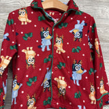 2 Pc LS Button Up PJs Stars *