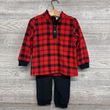 Fleece Henley Pullover & Joggers 3T