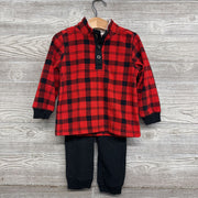 Fleece Henley Pullover & Joggers 3T