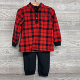 Fleece Henley Pullover & Joggers 3T