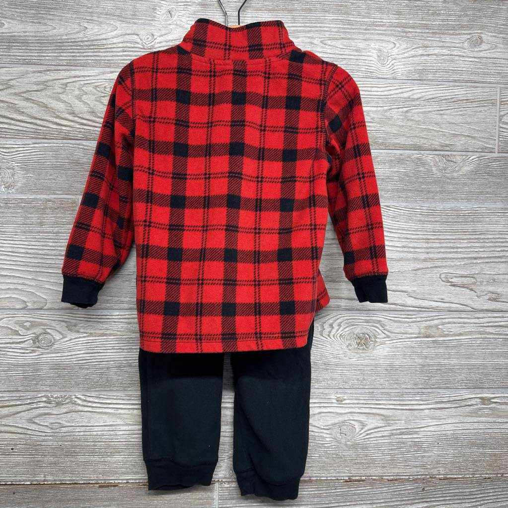 Fleece Henley Pullover & Joggers 3T