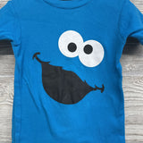 2 Pc PJs Cookie Monster 4T
