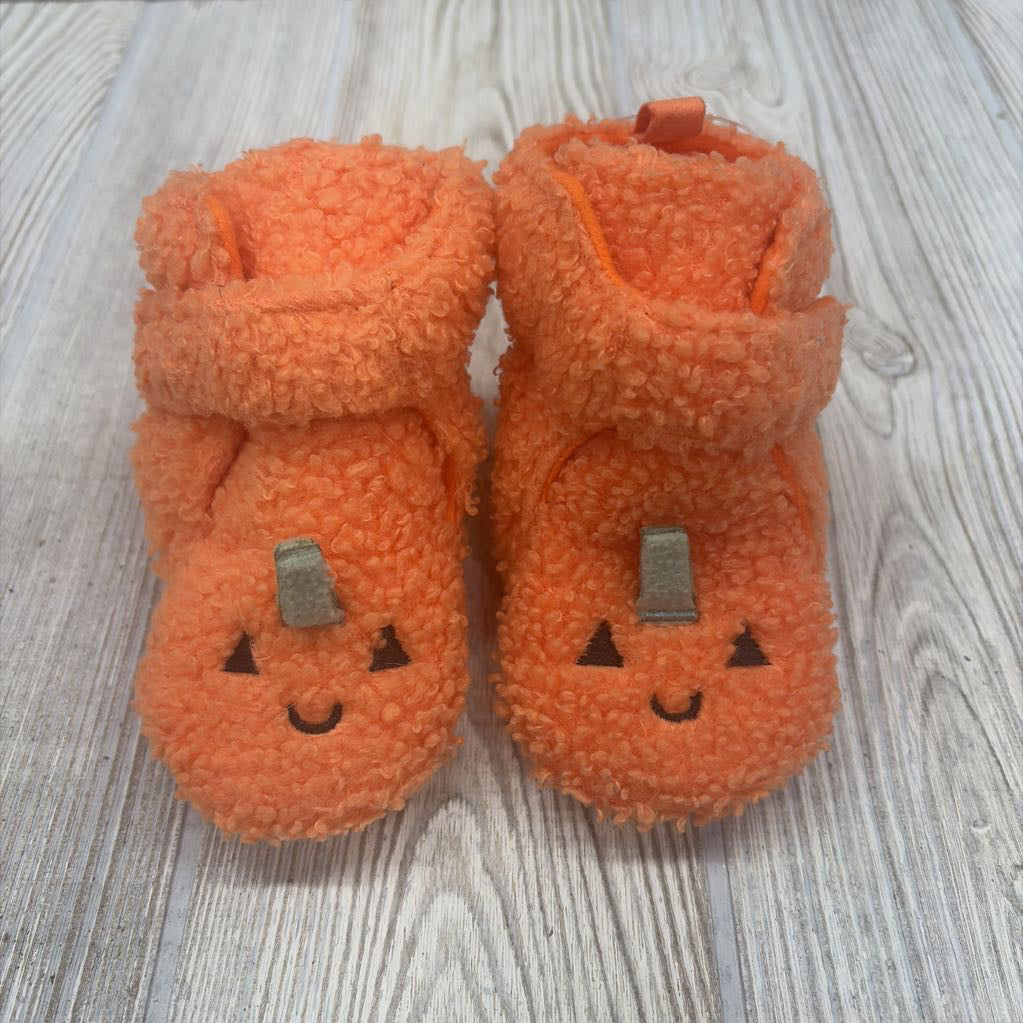 Sherpa Pumpkin Slippers
