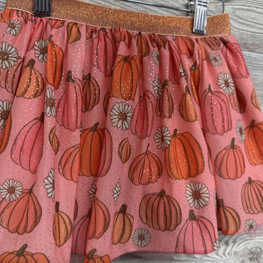 Tulle Skirt Pumpkins Foil Dots 4-6